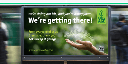 ITC Officina Sans Font Poster 4